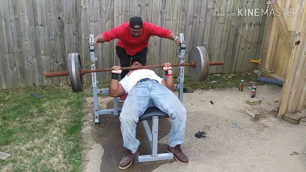 315 bench press 10 sets of 10