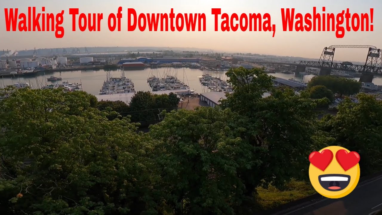 A Stroll Around Downtown Tacoma Washington - GoPro Walking Tour - Good City to Visit or Relocate?