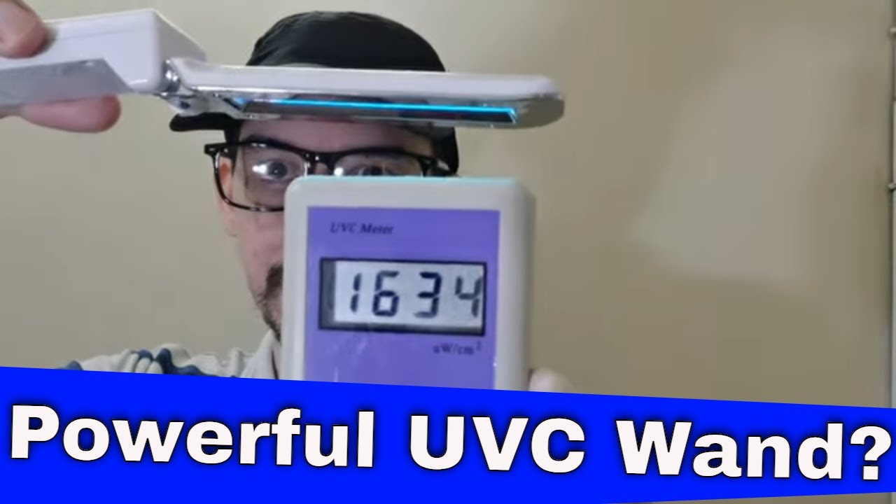 UVC petri dish disinfection test