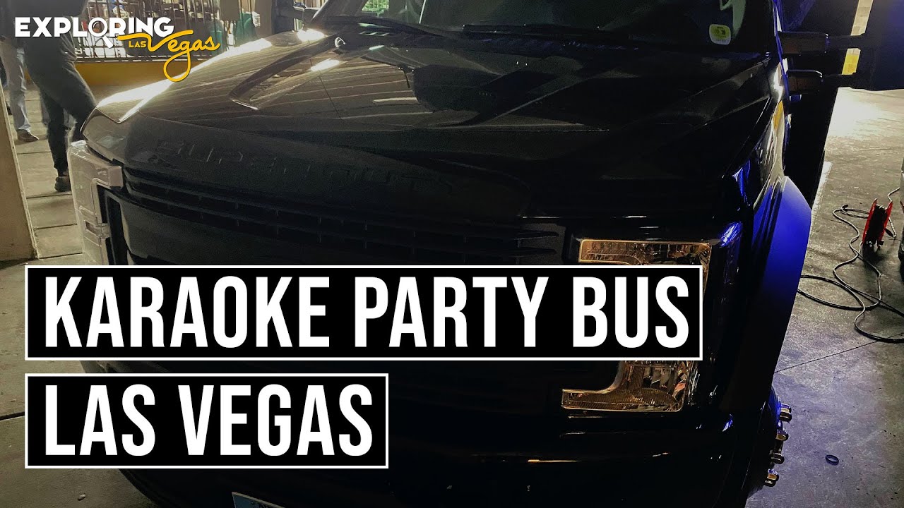 🎵 Karaoke Party Bus Las Vegas from Exploring Las Vegas