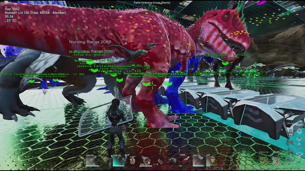 ألوان نادرة في عالم ARK 🦖🤩