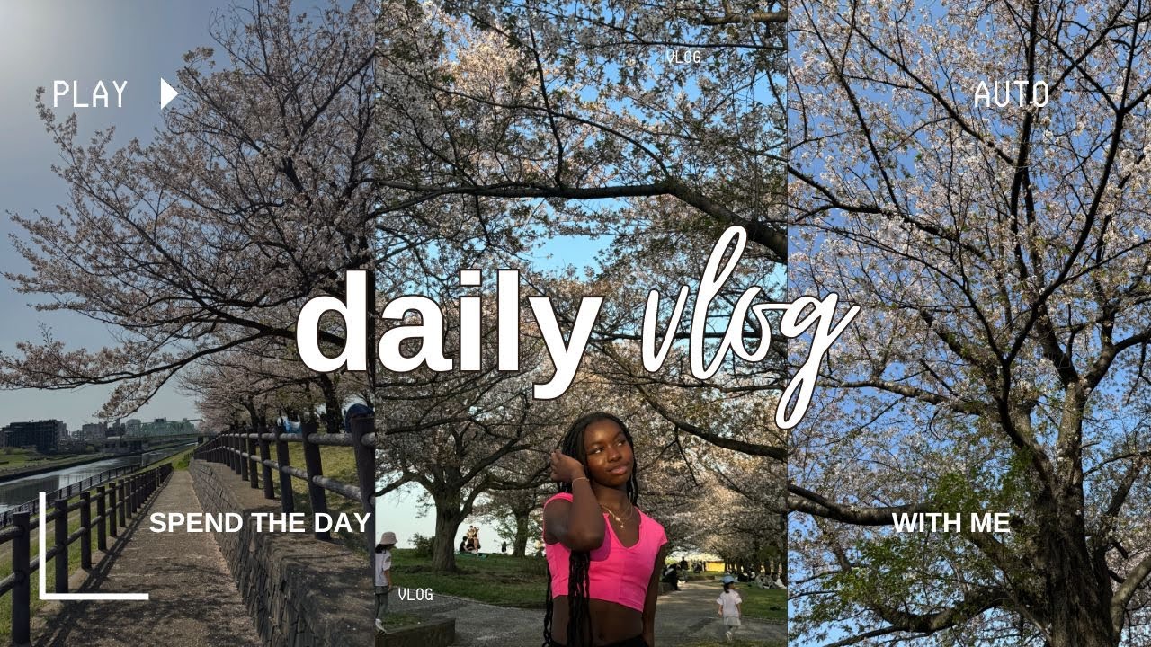VLOG JAPAN || les derniers jours de sakura au Japon