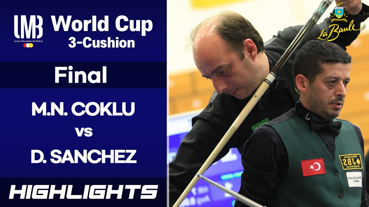 [La Baule World Cup 2016] Final - Murat Naci COKLU (TUR) vs Daniel SANCHEZ (ESP). H/L