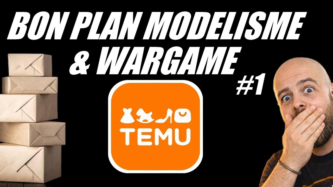 Bon plan modélisme et wargame TEMU # 1