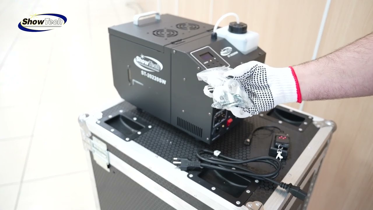 SHOWTECH BRASIL - MÁQUINA DE FUMAÇA LOW FOG - ST-20220SW