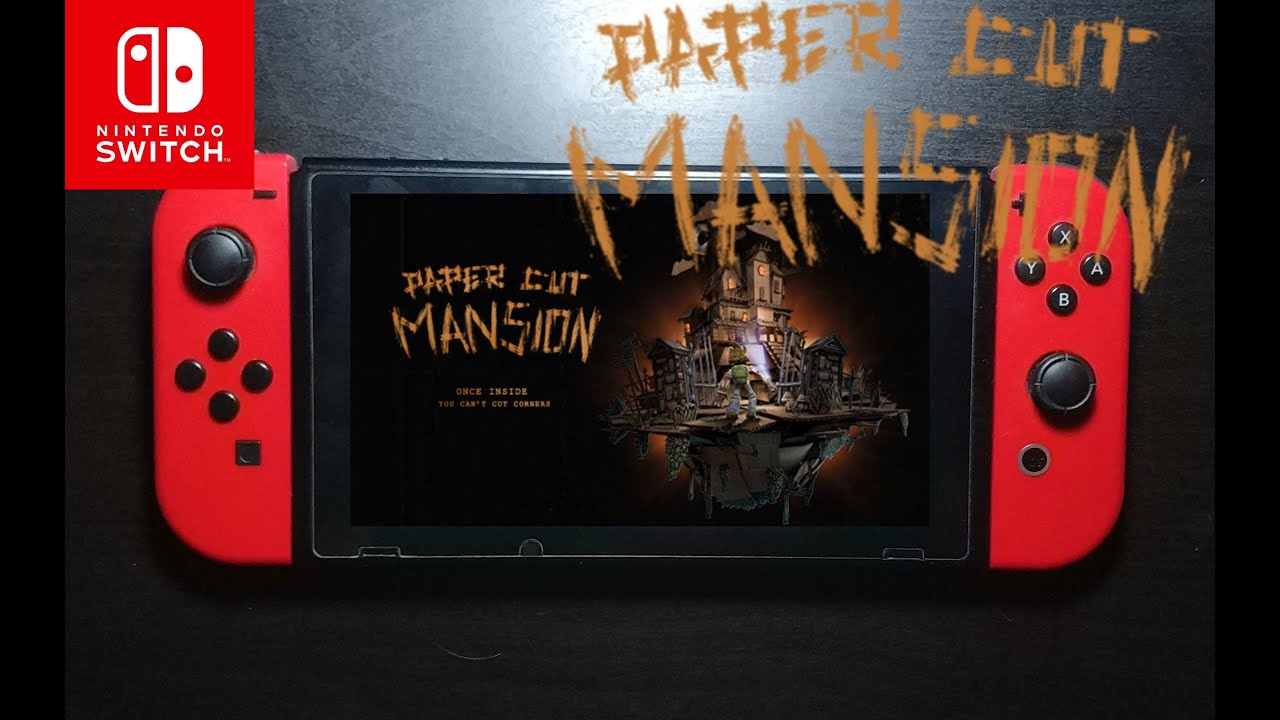 Paper Cut Mansion Gameplay I Nintendo Switch Gameplay