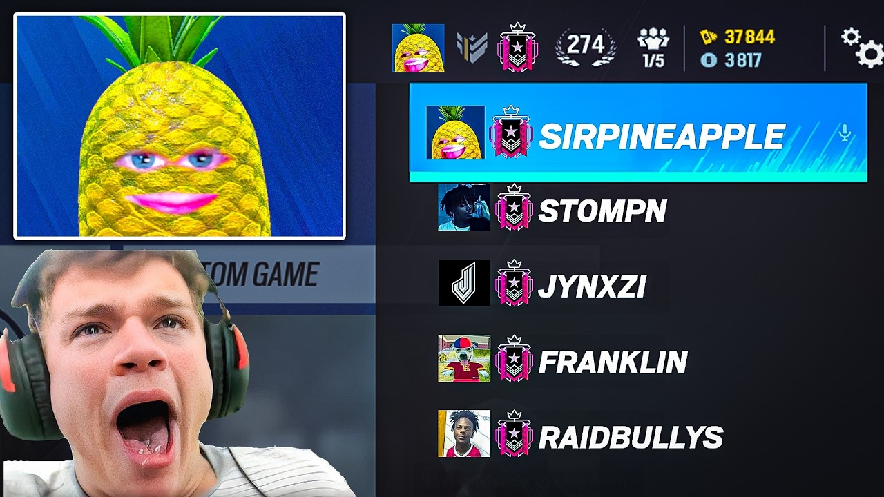 Sir Pineapple TROLLS Jynxzi and Stompn in Ranked