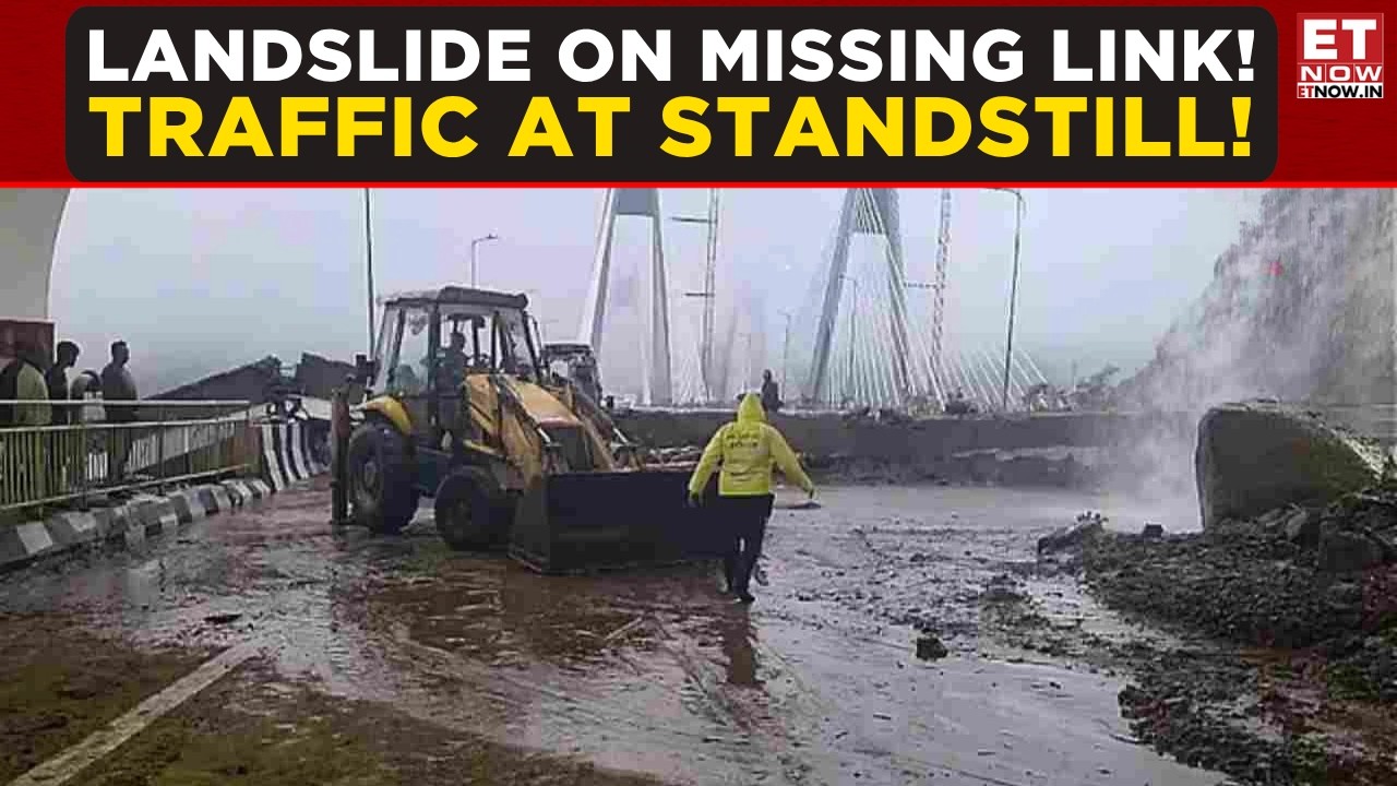 Mumbai-Pune Expressway Chaos! Landslide Near Tunnel 2 Triggers Massive Traffic Jam | Top News