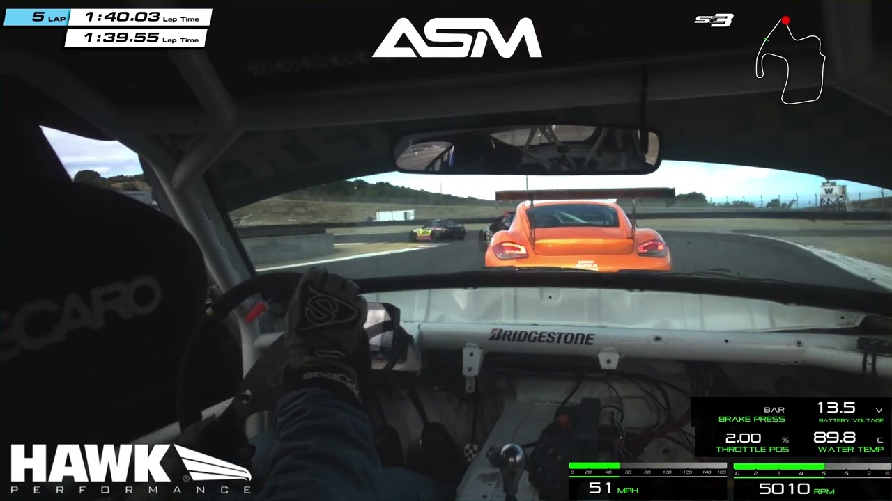 GridLife @ Laguna.  ASM S2000's playing with a C5 Vette.