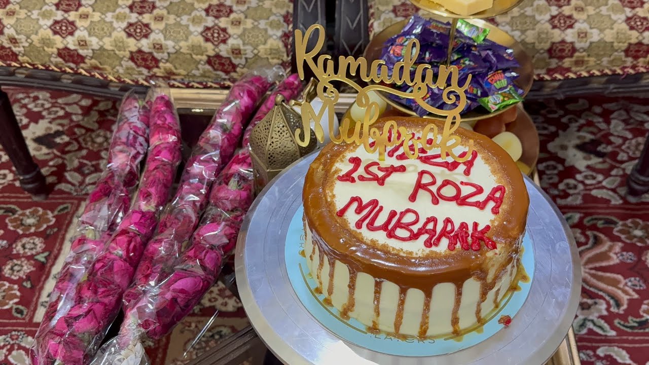 Ayeza’s 1st Roza mash ALLAH 