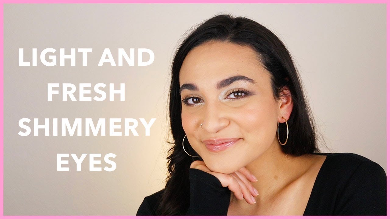 SOFT HOLIDAY GLAM MAKEUP TUTORIAL | Bright and Shimmery Eyes ✨