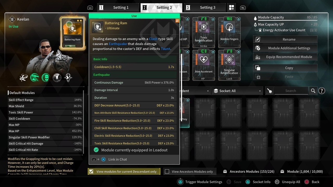 [PS5]TFD S3 E2 -Keelan- Trigger Module - Battering Ram Module - P302
