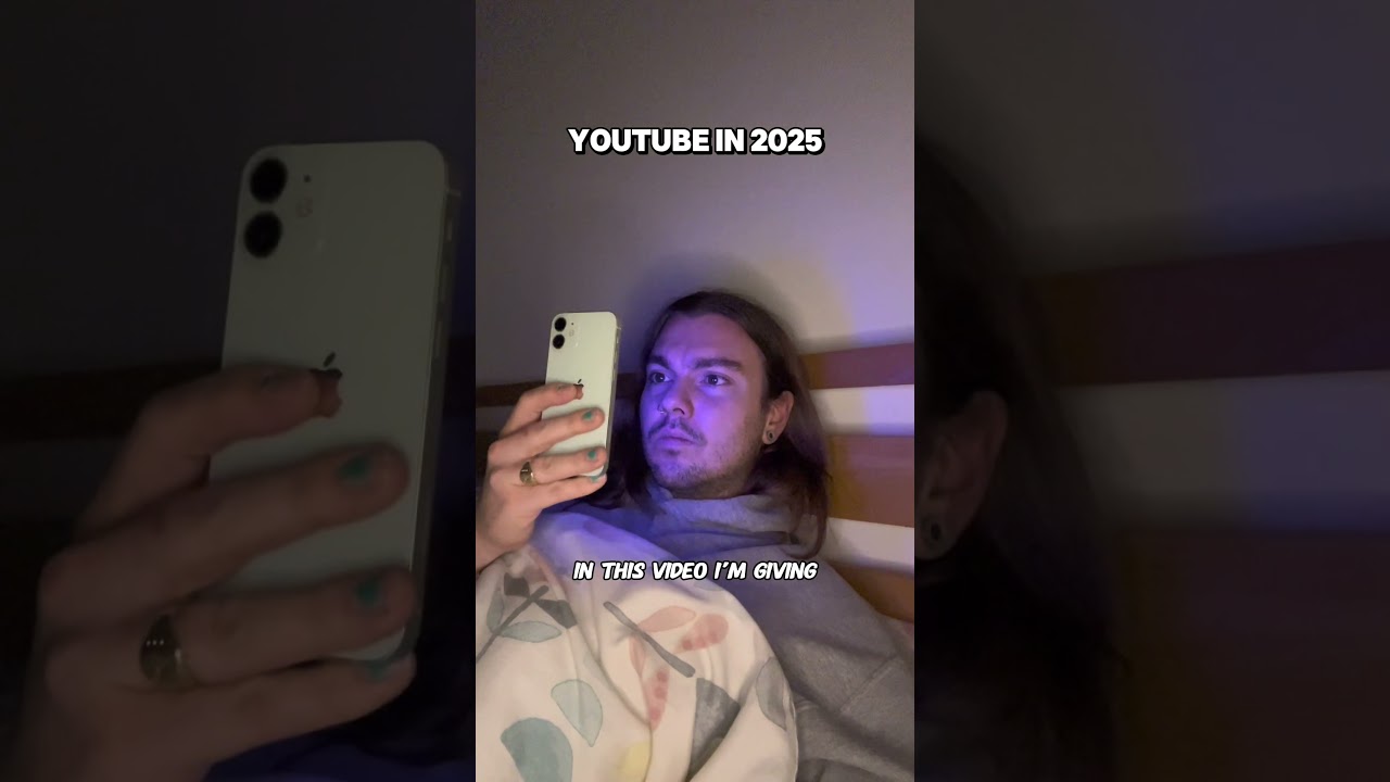 YouTube в 2012 и 2025 годах