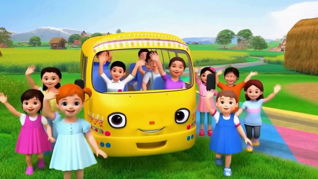 Wheels on the Bus 🚌 | India Tour for Kids | Explore Beautiful Cities of India