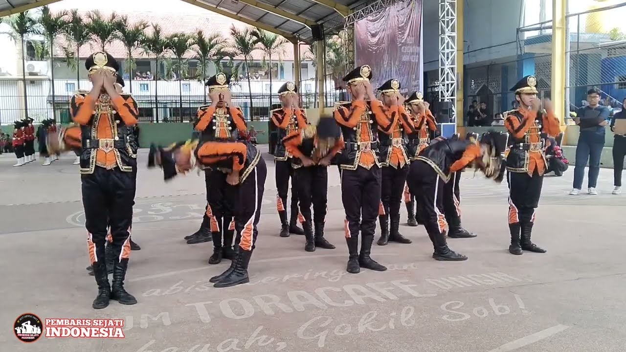 BIKIN MERINDING | PENAMPILAN VARFOR SMPN 1 TIKUNG TIM A RAIH JUARA UMUM DI LKBB BIMA SAKTI 2023