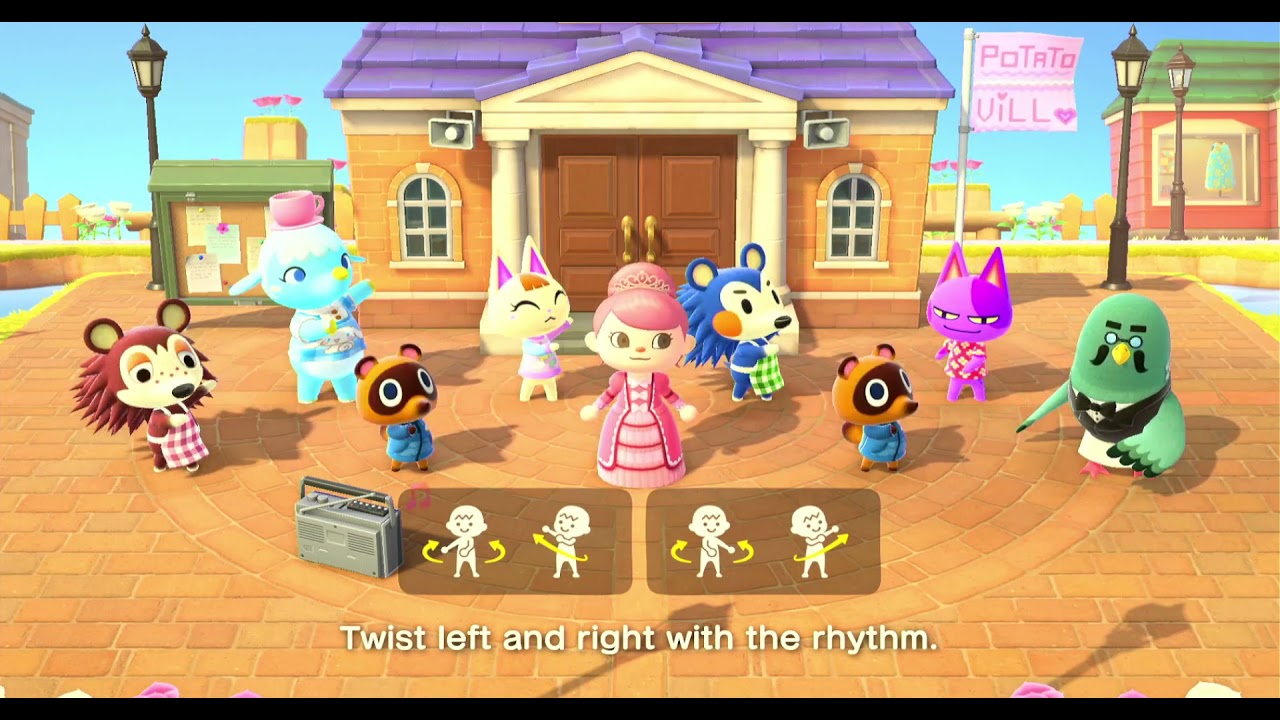 Full Group Stretching Session | Animal Crossing: New Horizons 2.0 Update