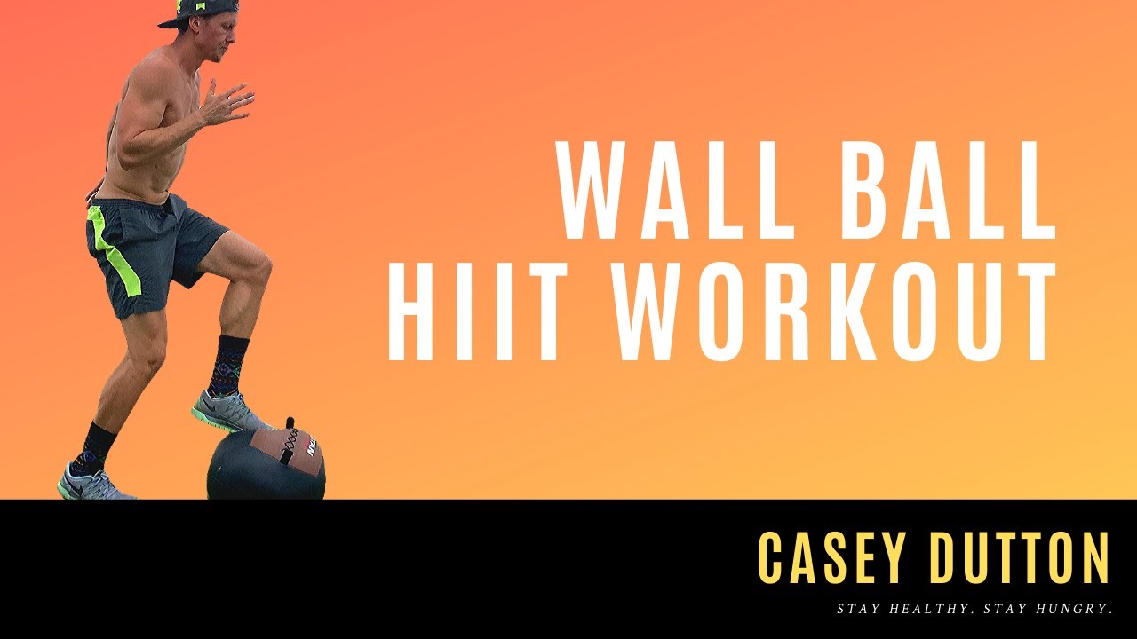 BEST HOME WORKOUT HIIT CIRCUIT WITH WALL BALL! Increase strength and cardio endurance!