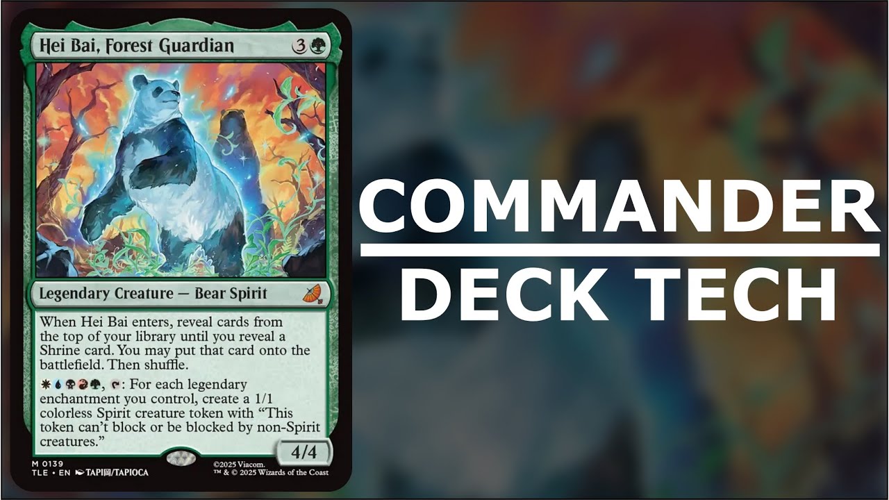 Хей Бай, Хранитель леса - Командирская колода Tech - Святилище Tribal [ MTG / Magic: The Gathering ]