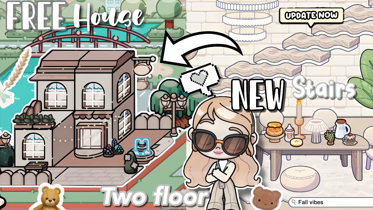 FREE MODERN HOUSE Design AVATAR WORLD!! House Ideas⭐️[NEW UPDATE] Aesthetic House PAZU  