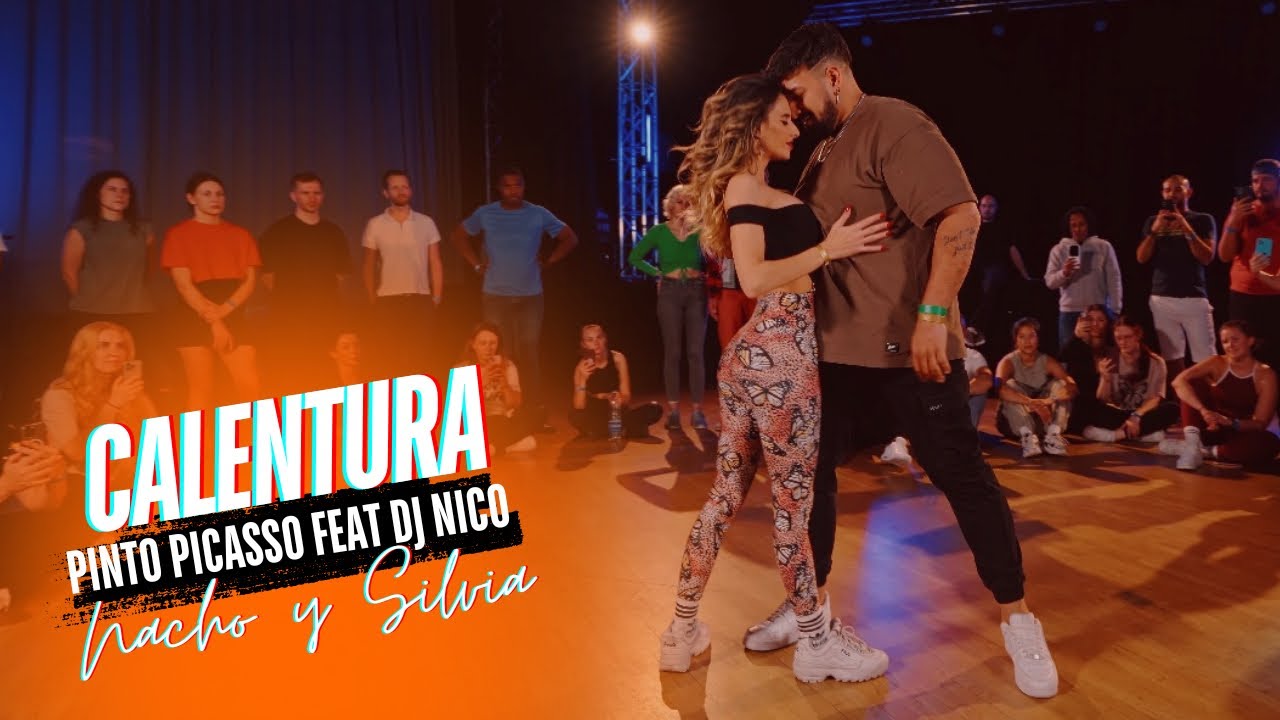 NACHO Y SILVIA 🎶 Calentura 🎶 PINTO PICASSO feat Dj NICO | VILNIUS BACHATA FESTIVAL |