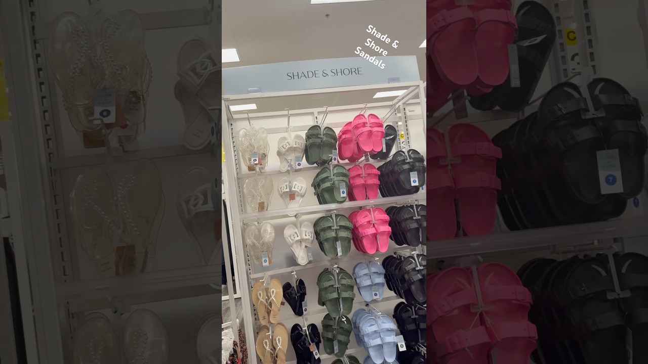 SHADE & SHORE SUMMER SANDALS TARGET FINDS SIMILAR TO BIRKENSTOCK AFFORDABLE OPTION #targetfinds