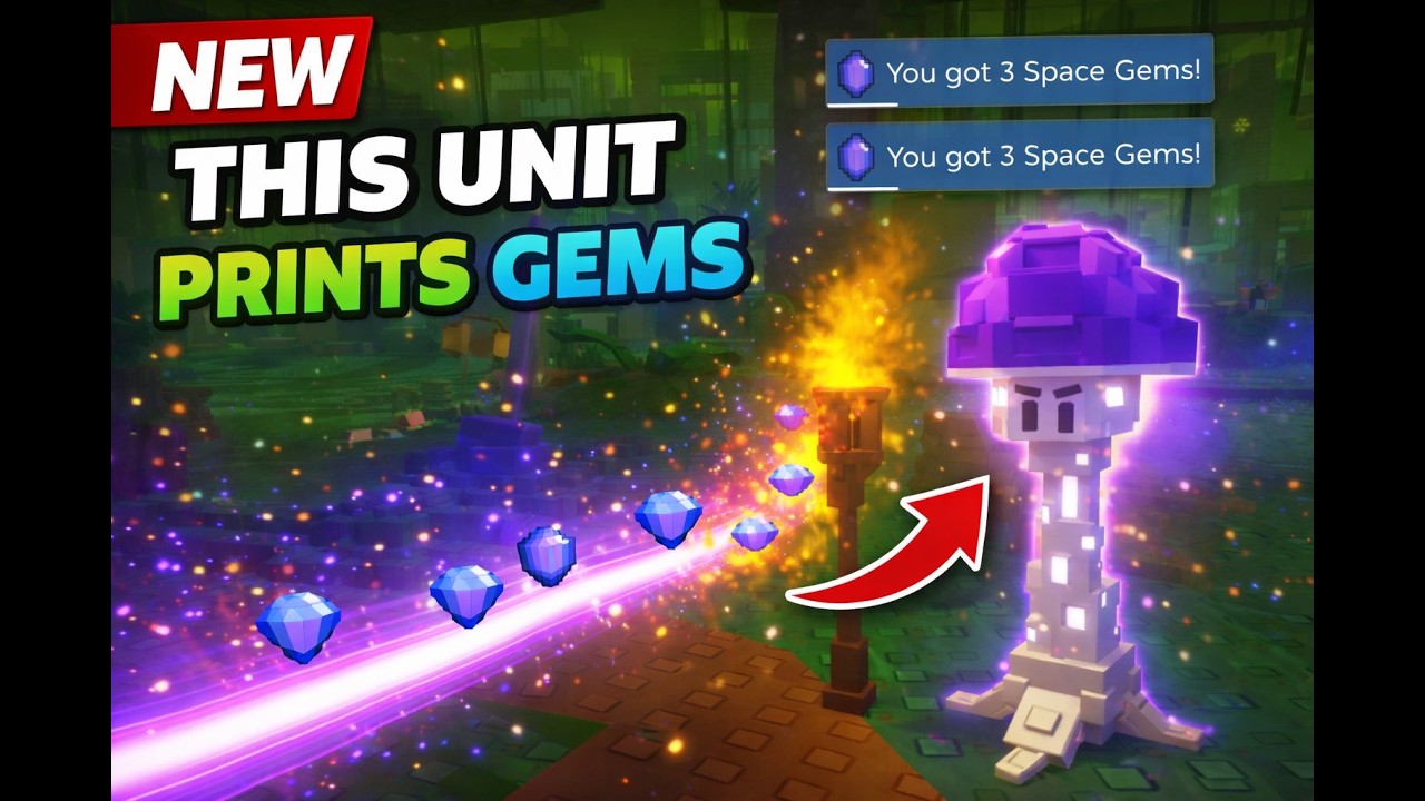 New GTD Unit That PRINTS GEMS 💎 Gemspire Test