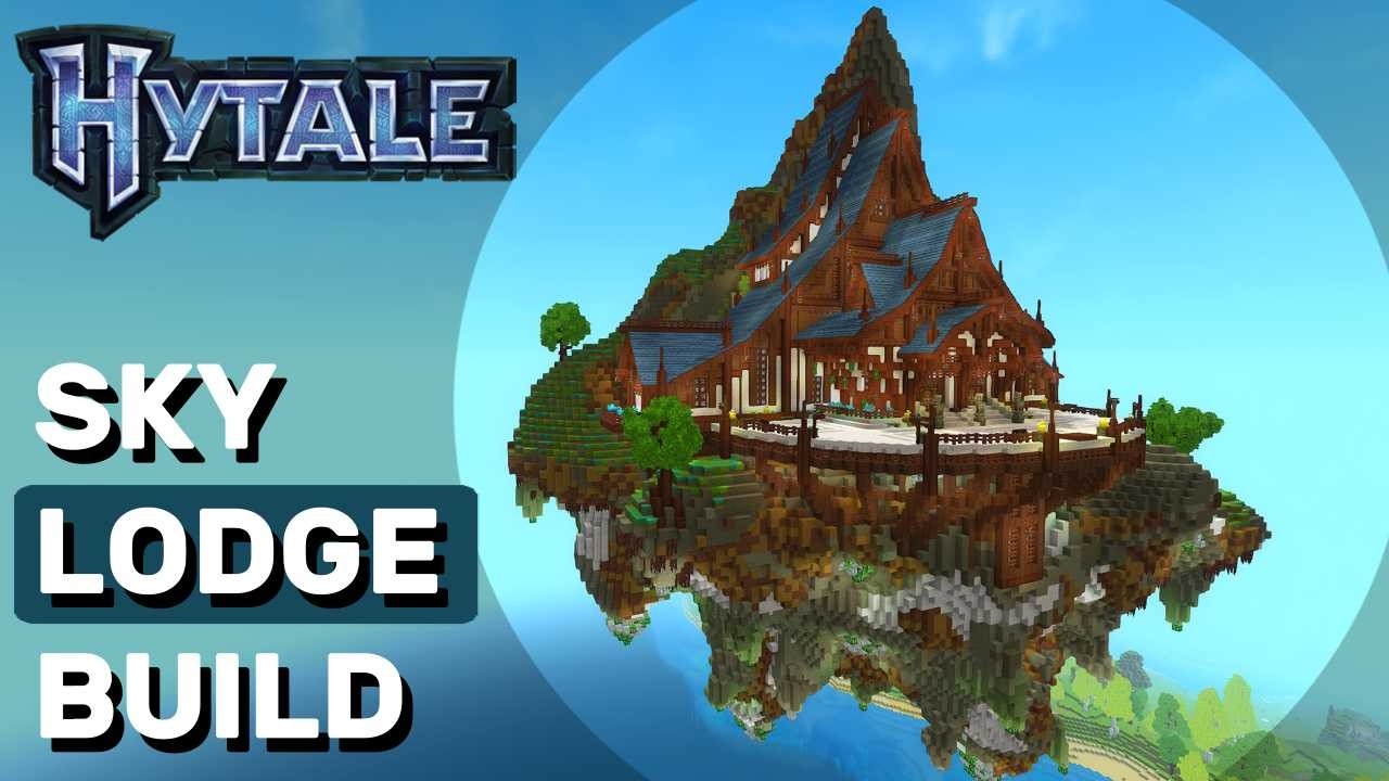 The Sky Lodge | A Hytale Creative Build