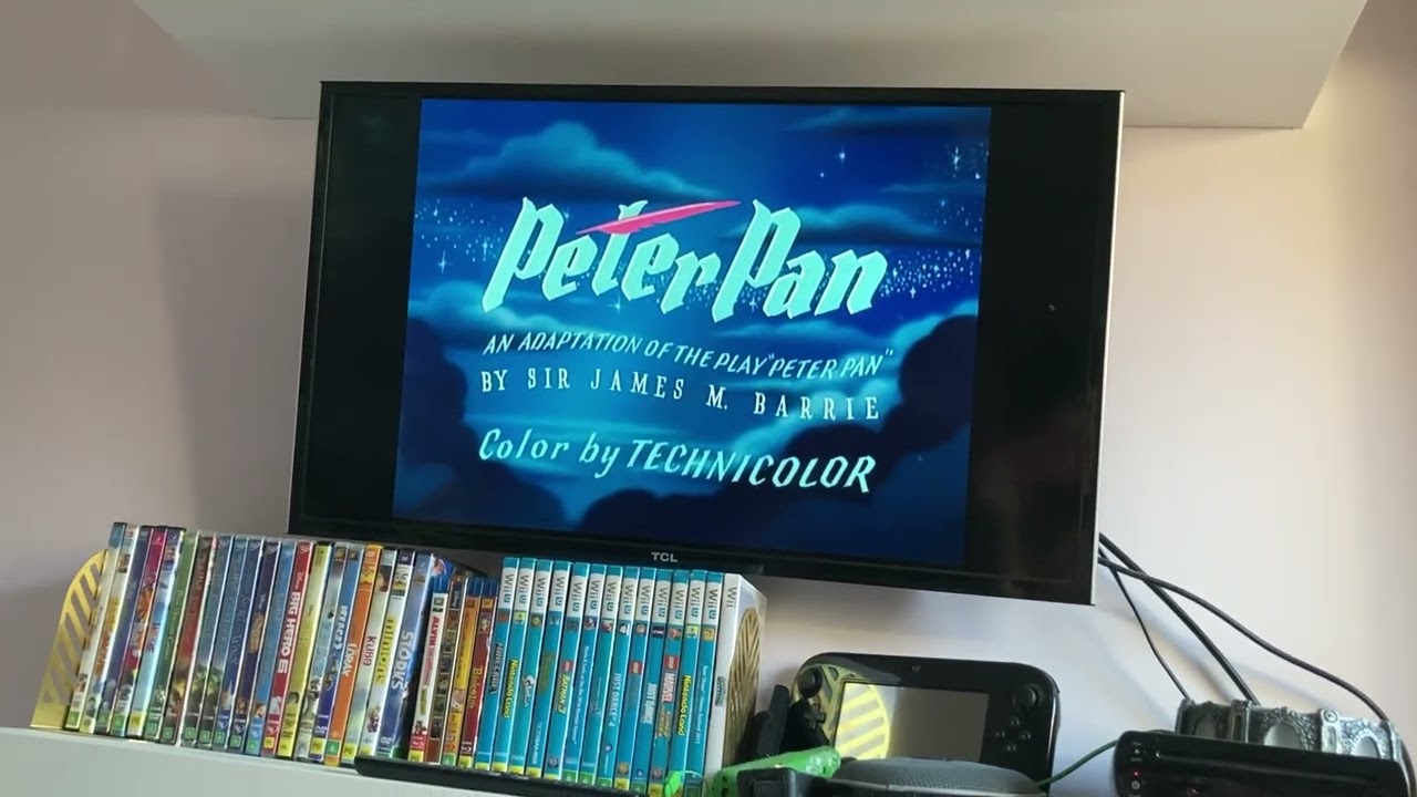 Peter Pan 1953/2007 Full Opening DVD Menu Walkthrough Australia 2 Disc