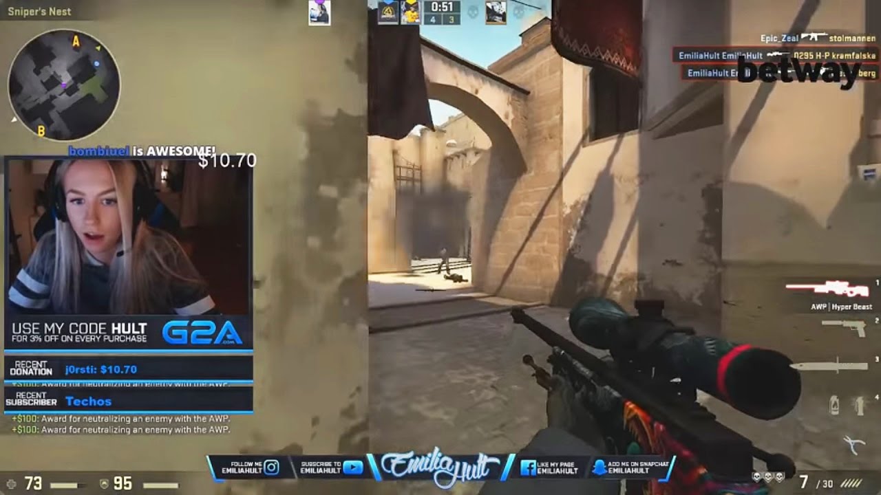 CSGO - VAC Shots #8 Best Pro Moments - VAC/FLICKS/CLUTCHES