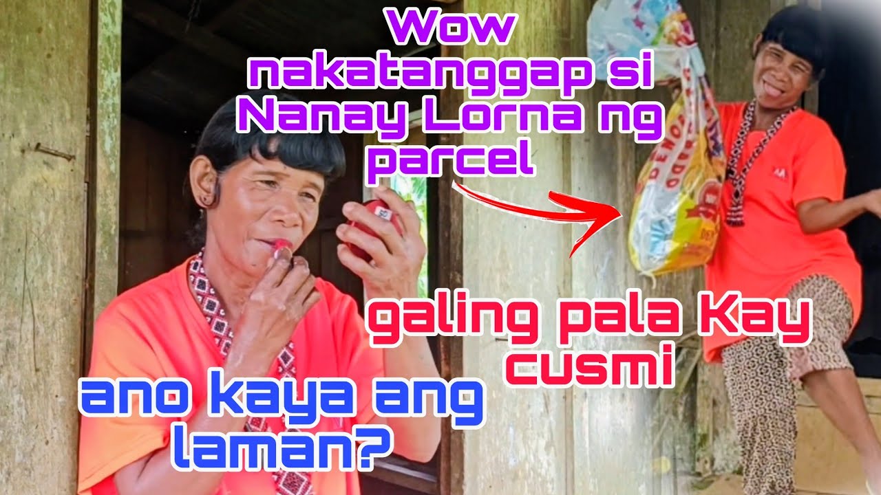 Wow may regalo para Kay Nanay Lorna,galing sa boyfriend na si cusmi🤭#pagoodvibes 