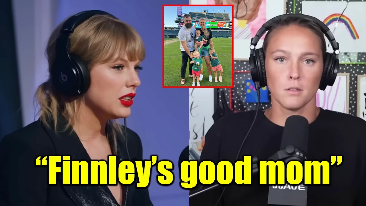 Kylie Kelce Joyfully Reveals Taylor Swift Has Agreed to Be Finnley’s Godmother on Podcast