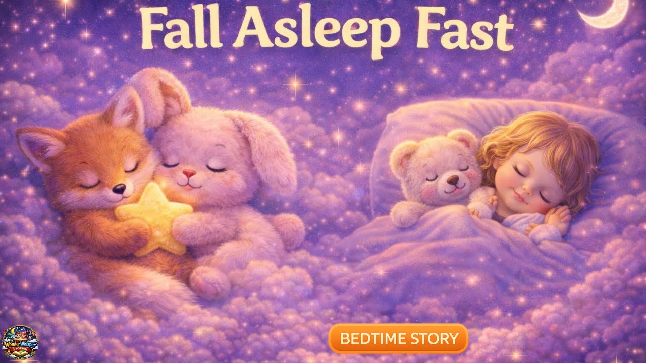 🌙 Fall Asleep Fast | Calm Bedtime Story for Kids
