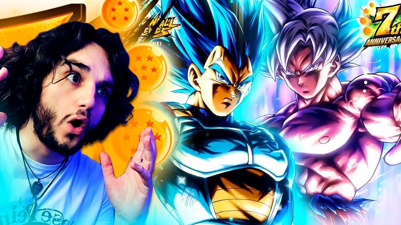 REACCION HISTORICA💥​LF BLUE EVO VEGETA & MUI GOKU LLEGAN PARA EL 7º ANIVERSARIO (lo sabiamos pero..)