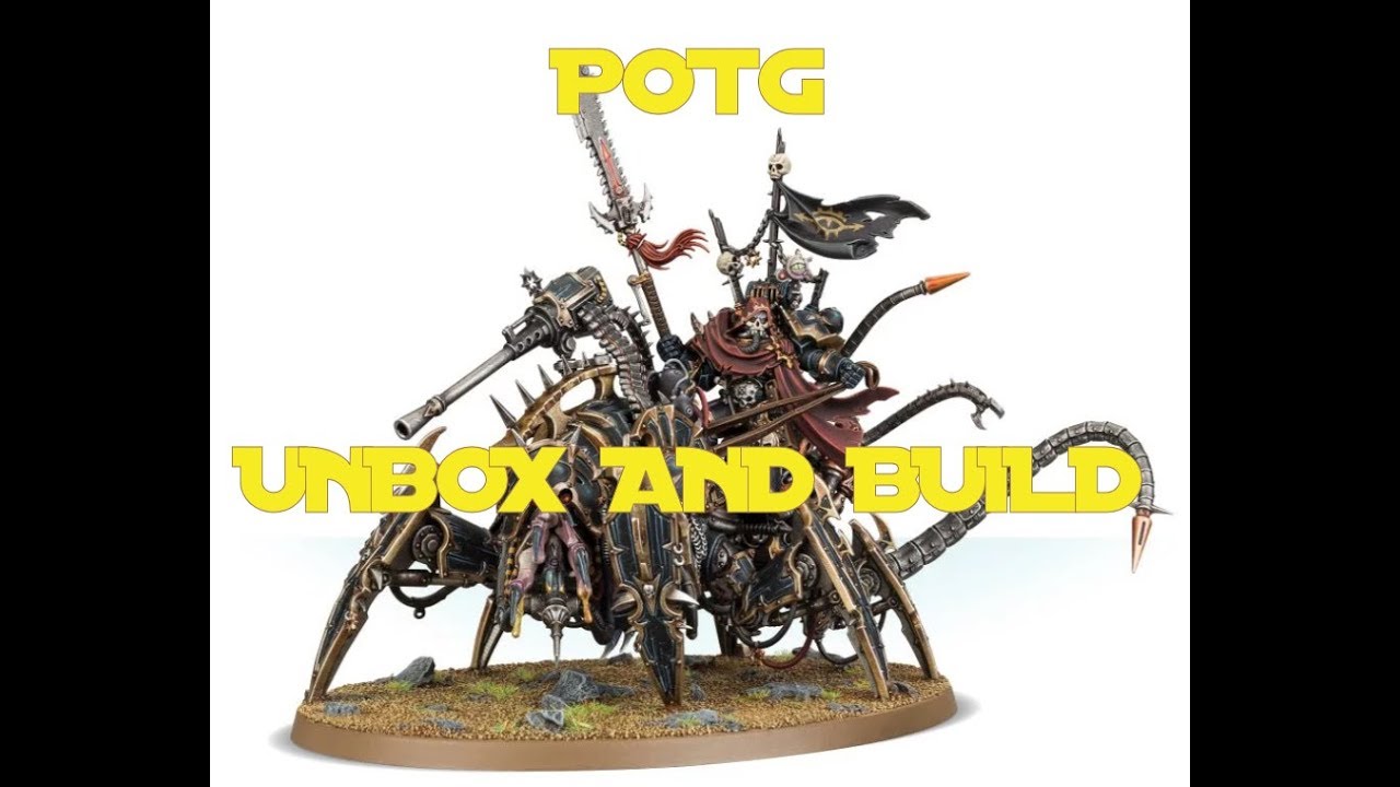 POTG UNBOX AND BUILD  Vex Machinator, Arch-Lord Discordant