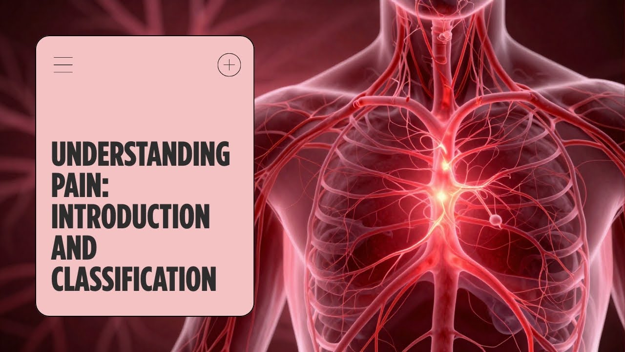 Pain Physiology Explained (Simple) | Classification of Pain | Acute vs Chronic Pain | Physiology