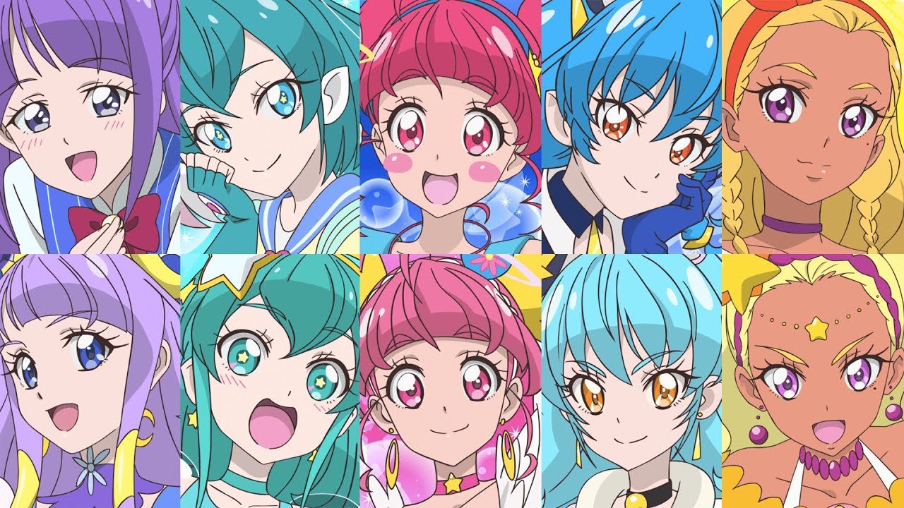 【さようなら！あそんでプリキュア】最後にスター☆トゥインクルプリキュア大集合ぬりえであそぼう♪ヒーリングっどプリキュア