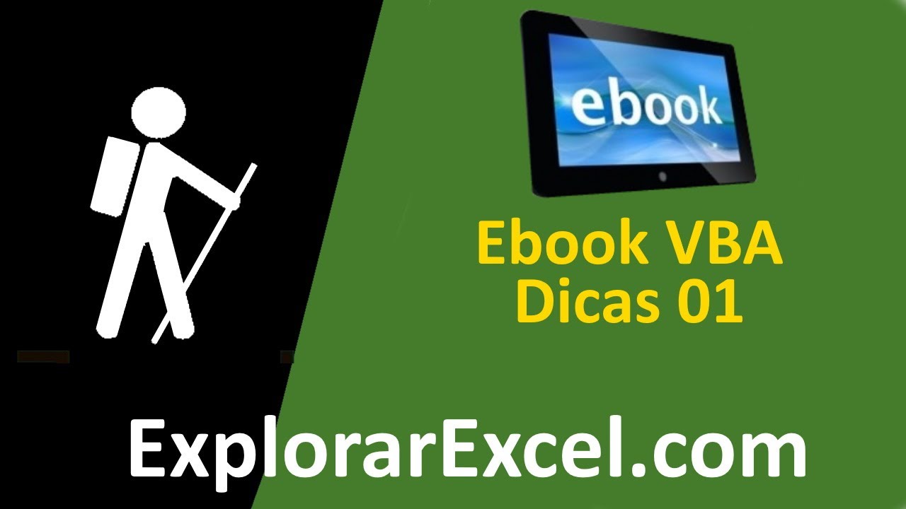 excel vba v&iacute;deo dica 01 do nosso ebook Biblioteca de C&oacute;digos VBA.