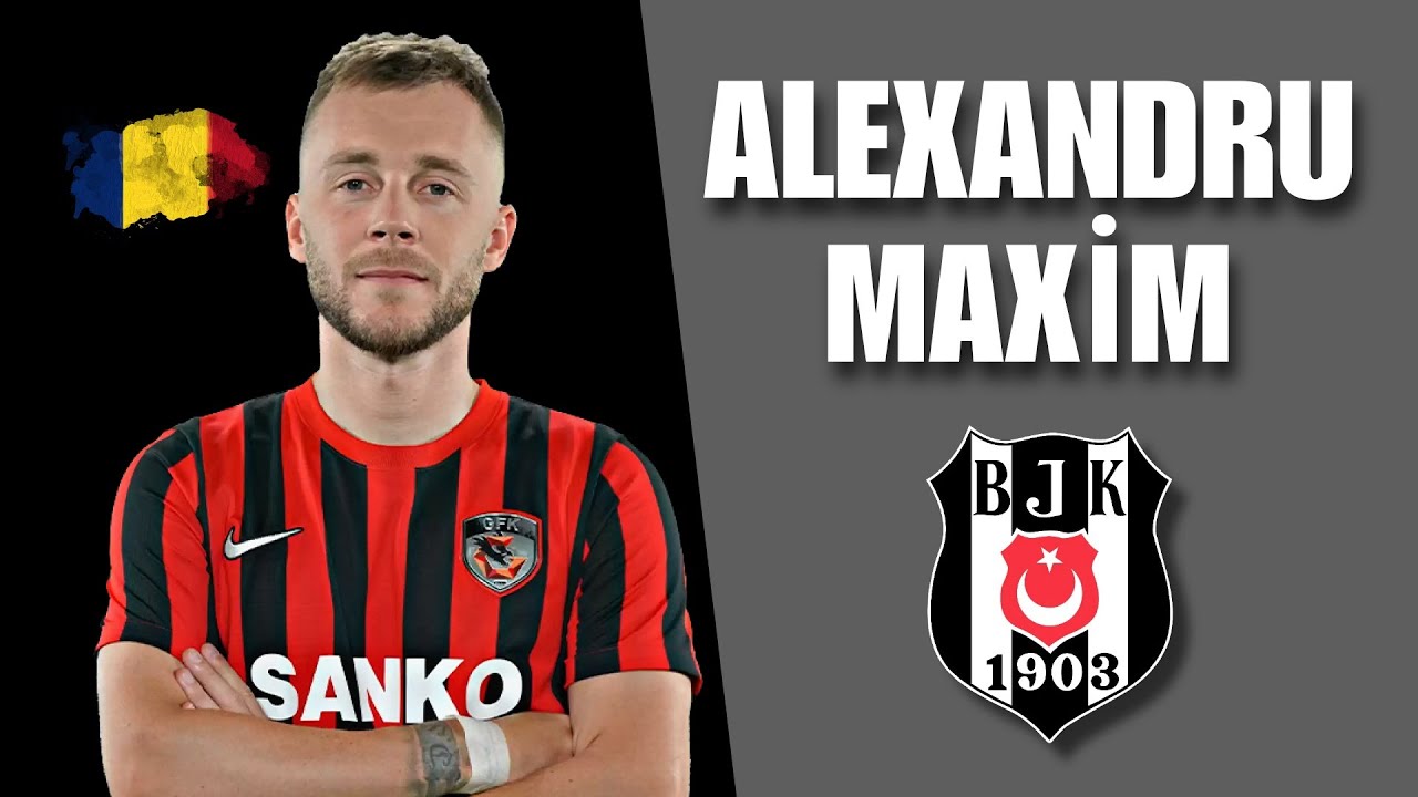 Alexandru Maxim Skills | Welcome To Beşiktaş? | Goals & Asists | HD