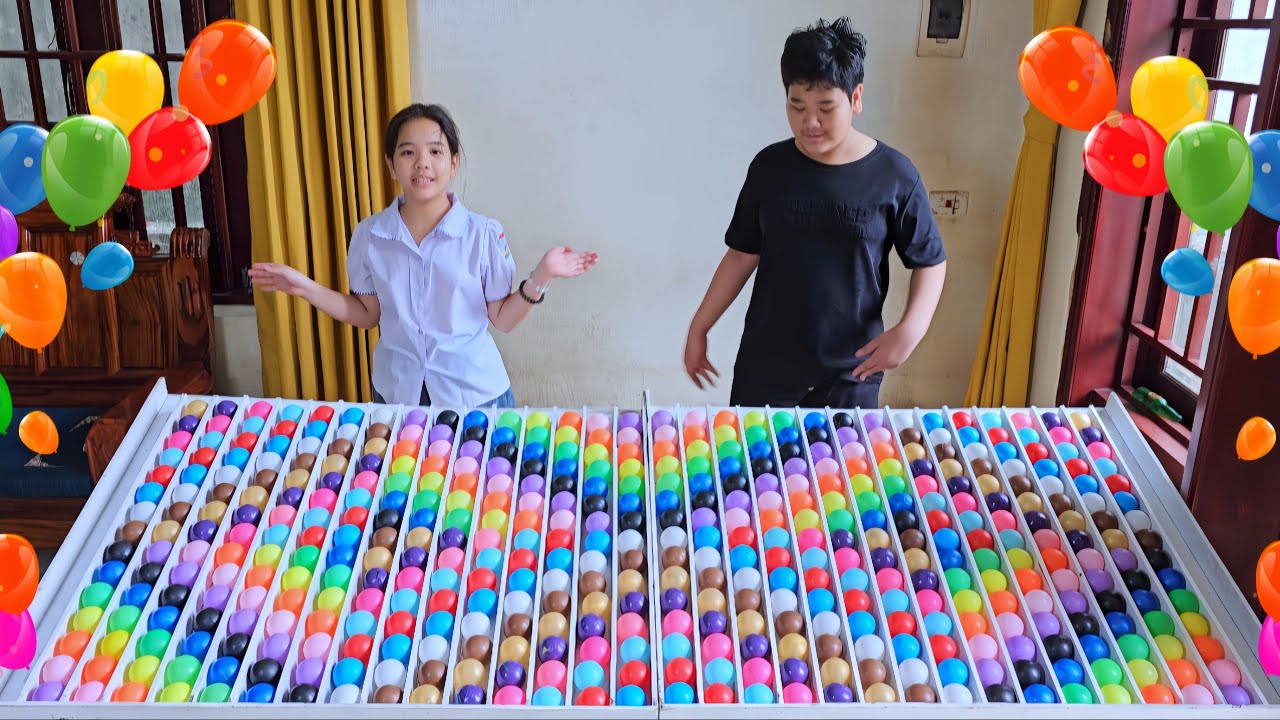 🌈🔥🆚️ Color Ball Sorting Game | Satisfying ASMR & Puzzle Duel - Who's the Winner?  Level 15