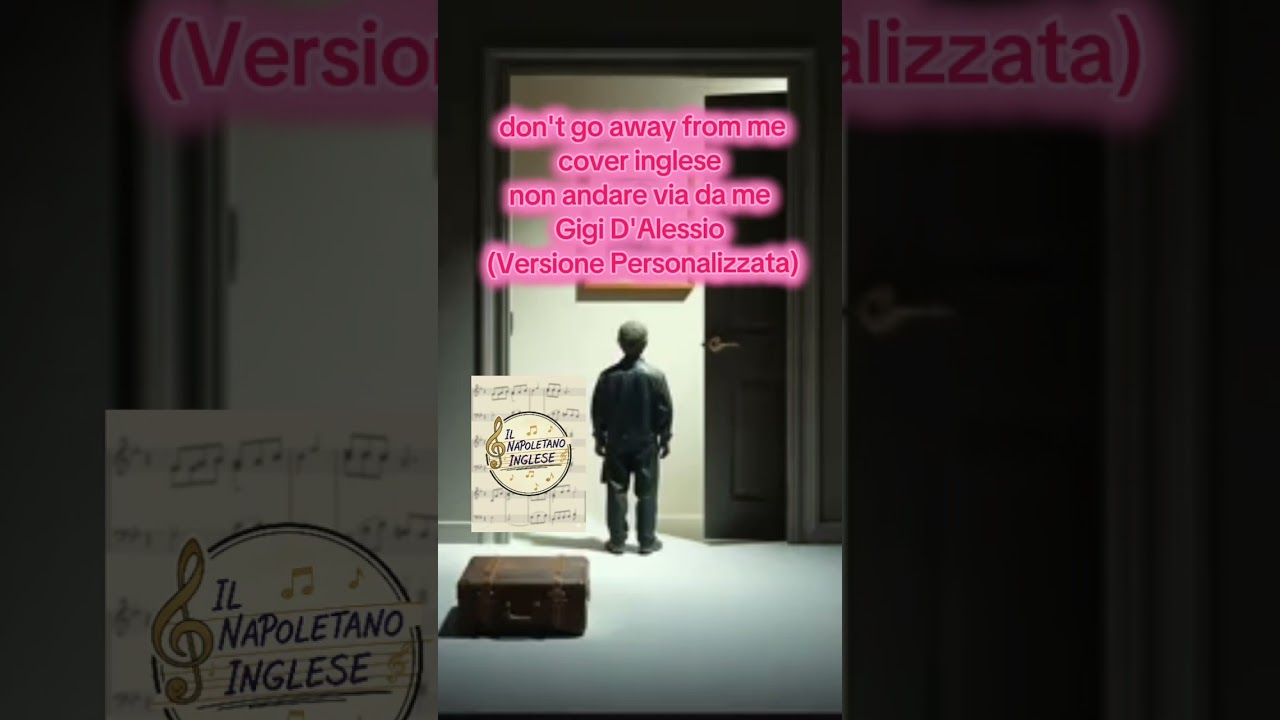 Sammy Jrs  - don't go away from me cover inglese non andare via da me G.D'Alessio Versione Personal.