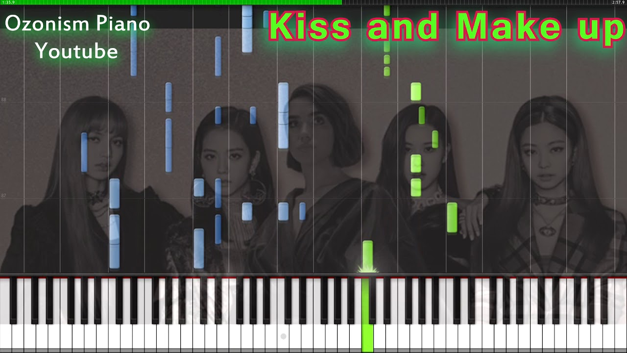 Dua Lipa & BLACKPINK Kiss and Makeup Piano Cover [키스앤메이크업 피아노]