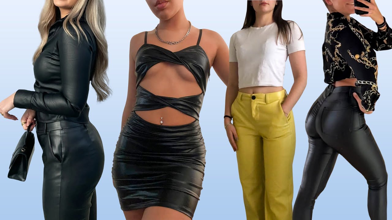 All ripped clothes + leather clothes to throw away