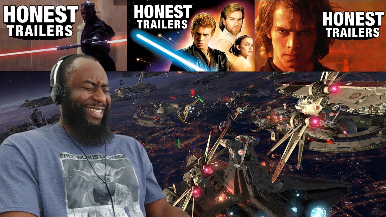 Star Wars: The Prequel Trilogy Honest Trailers (Reaction)