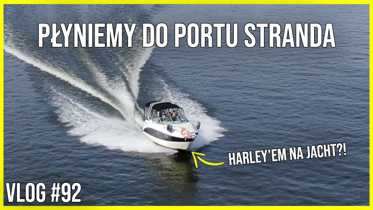 HARLEY'EM NA MAZURY! WAŻNA WIADOMOŚĆ DO KIEROWCÓW‼️ PŁYNIEMY DO PORTU STRANDA 🅿️