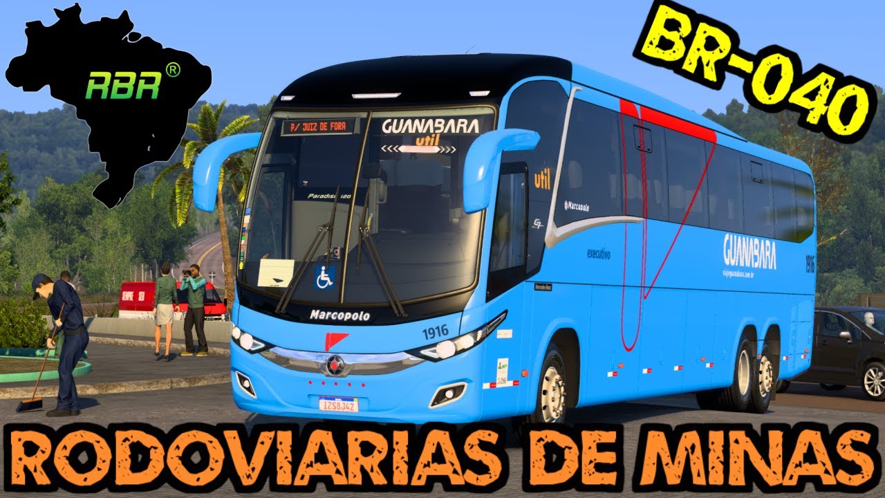 RODOVIÁRIAS DE MG- CONHEÇA O TRECHO ENTRE ITABIRITO E CARANDAÍ (BR040)  - MAPA RBR