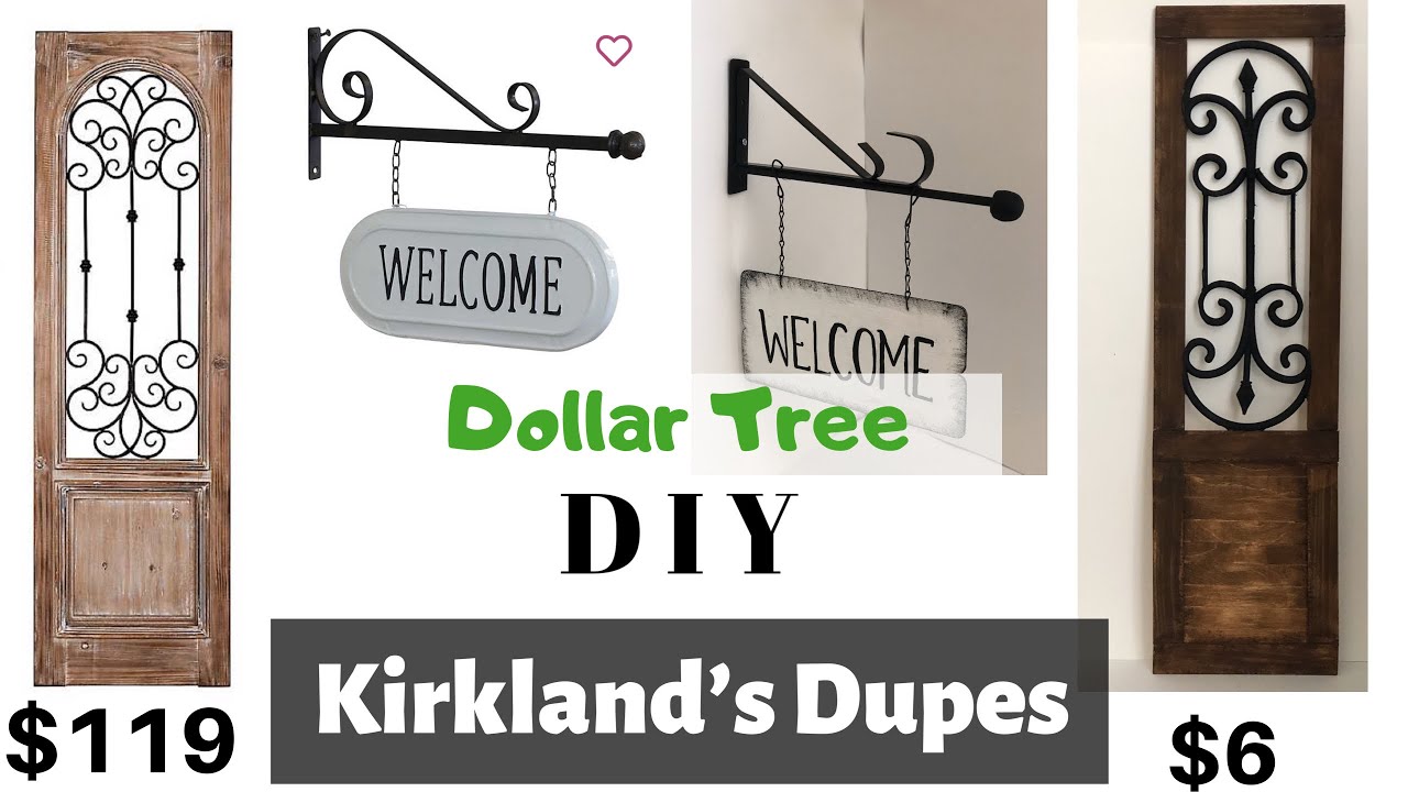 Dollar Tree DIYs | Kirkland’s Inspired Dupes