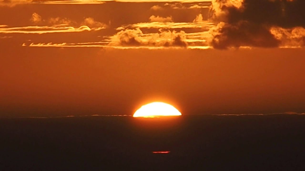 20150920 宮古島のグリーンフラッシュ