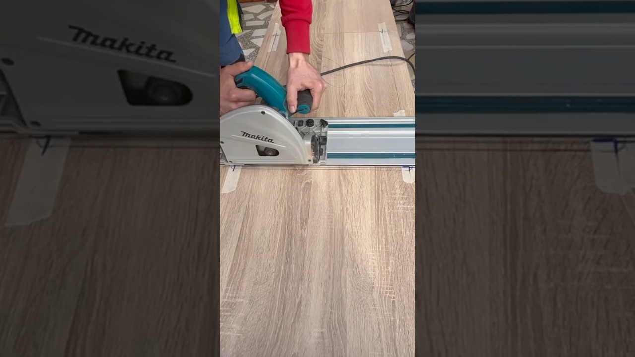 Cutting a Worktop for a Sink #kitchen #shorts
