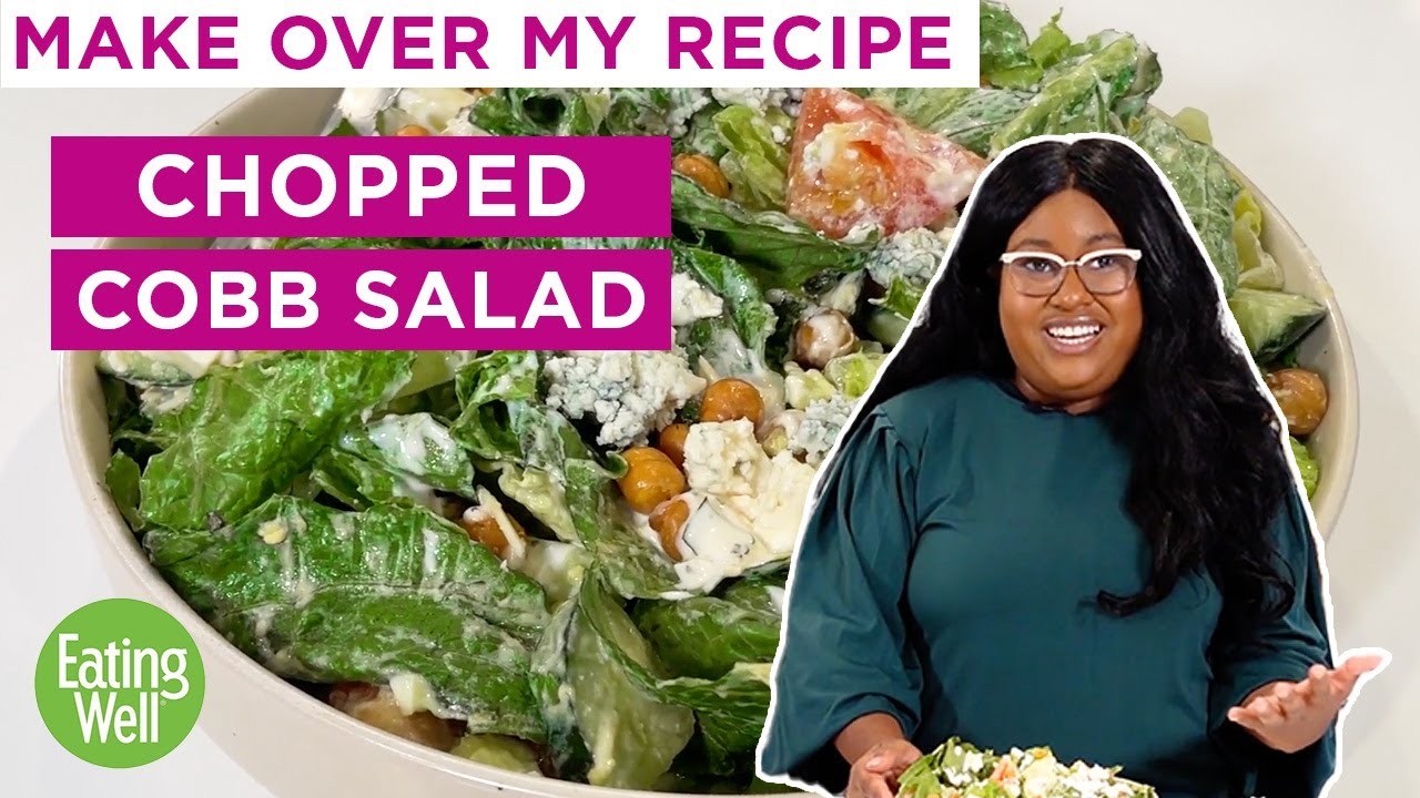 This Creamy Diabetes-Friendly Dressing Is A MUST for this Chopped Cobb Salad | EatingWell