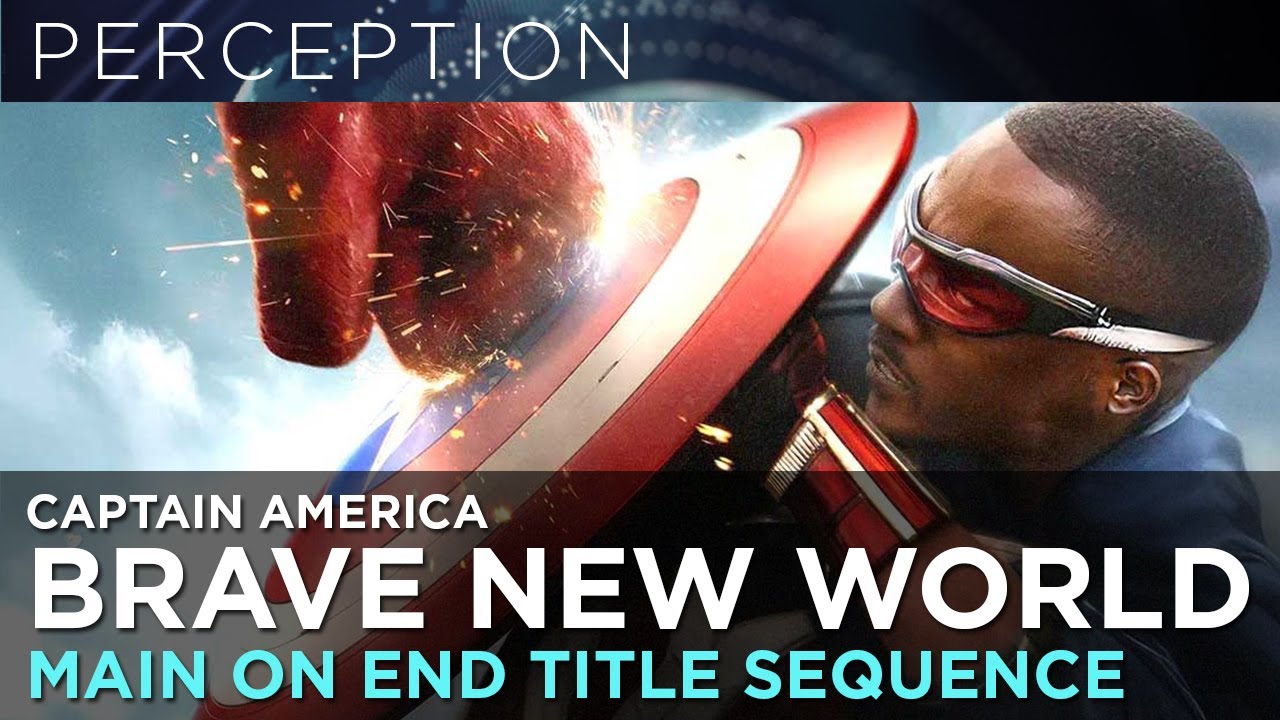 OFFICIAL Marvel Studios' Captain America: Brave New World Main On End Credits Title Sequence